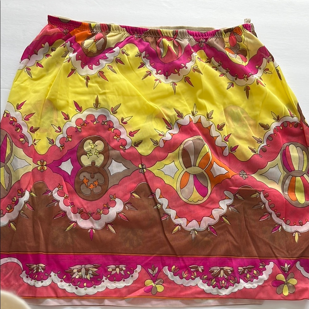 Emilio Pucci Multicolor Mini Skirt